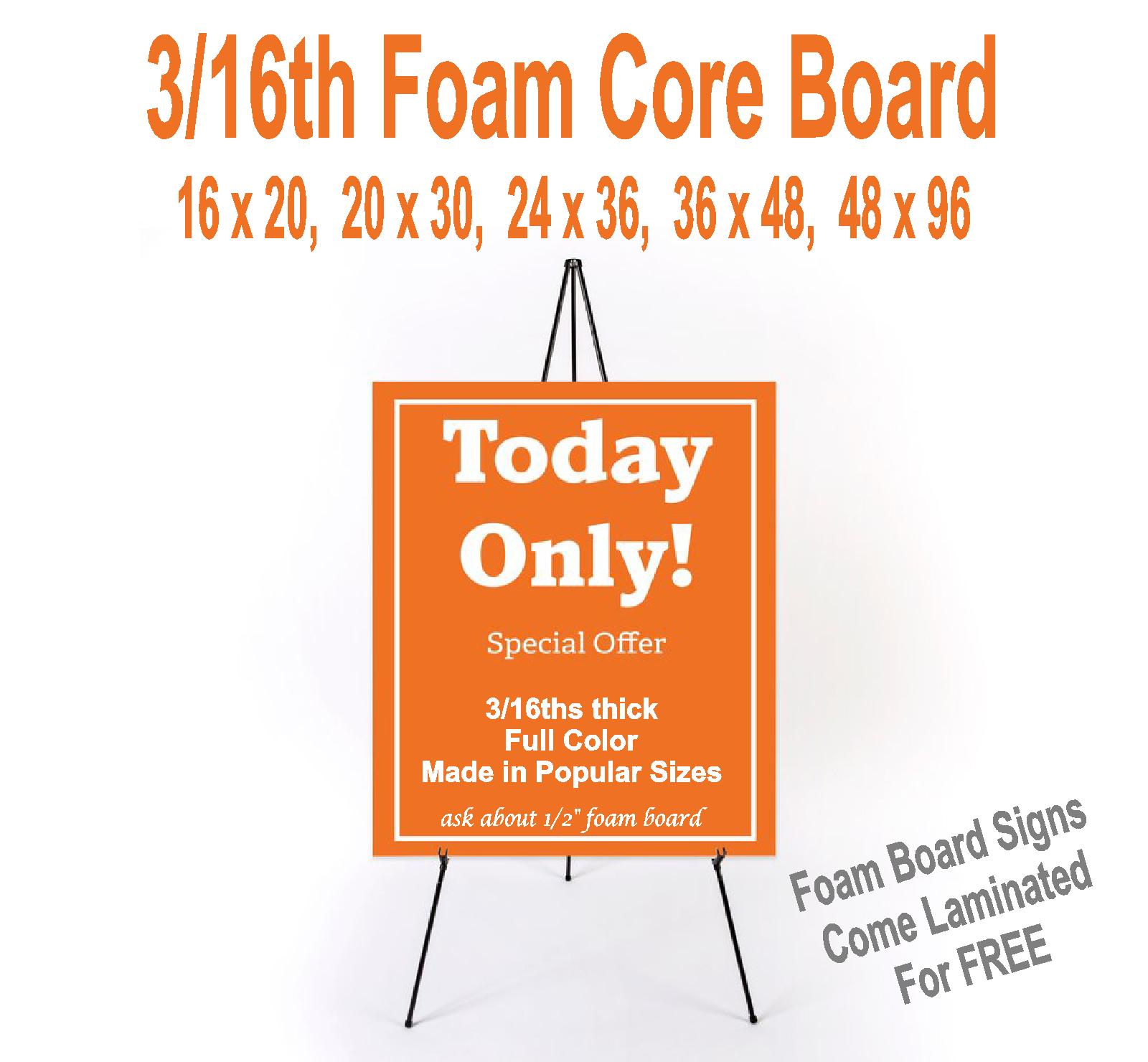 Foam Board Printing - Las Vegas Large Banners